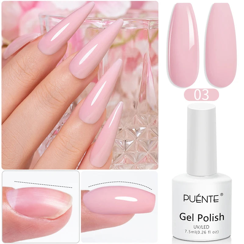 Clear 3D No Wipe Sculpture Gel Nail Polish 15ML