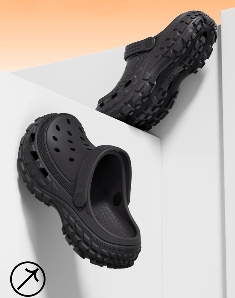 Women Closed Toe Platform Sandals Lightweight EVA