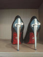 High Heel Stiletto Pointed Leather Women Shoes