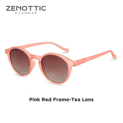 ZENOTTIC Retro Circular Polarized Sunglasses S Size