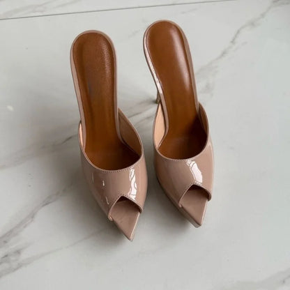 Women's Open Toe Stiletto Slippers for Summer