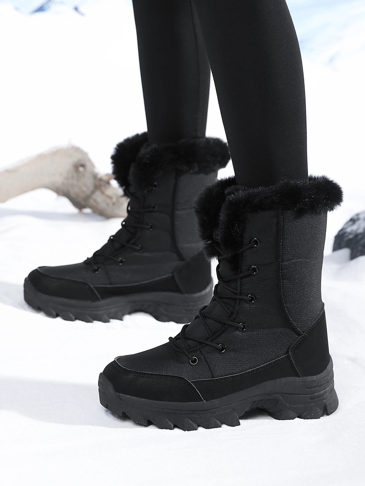 Winter Waterproof Snow Boots for Women