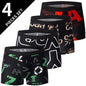 Men's Printed Boxer Shorts Comfortable Plus Size