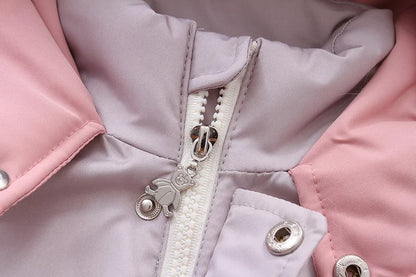 Children's Waterproof Hooded Ski Suit Jumpsuit