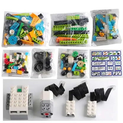 STEM Building Blocks Kit 280pcs with Electronic Sensors