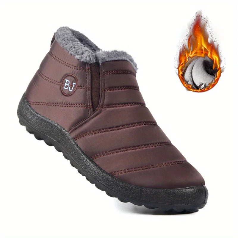 Women's Waterproof Non-slip Snow Boots for Hiking