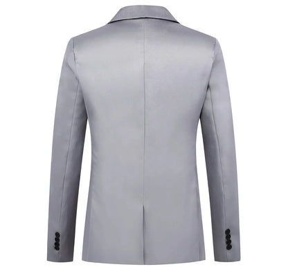 Men's Slim Fit Non-Ironing Casual Suit Jacket