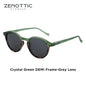 ZENOTTIC Retro Circular Polarized Sunglasses S Size
