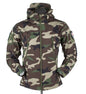 Men's Tactical Windproof Waterproof Soft Shell Jacket