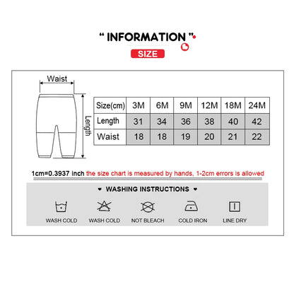 Cartoon Cotton Baby Pants for Boys and Girls