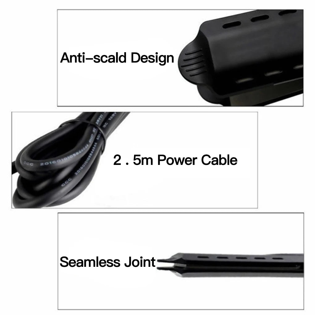 Ceramic Tourmaline Ionic Hair Straightener for Women