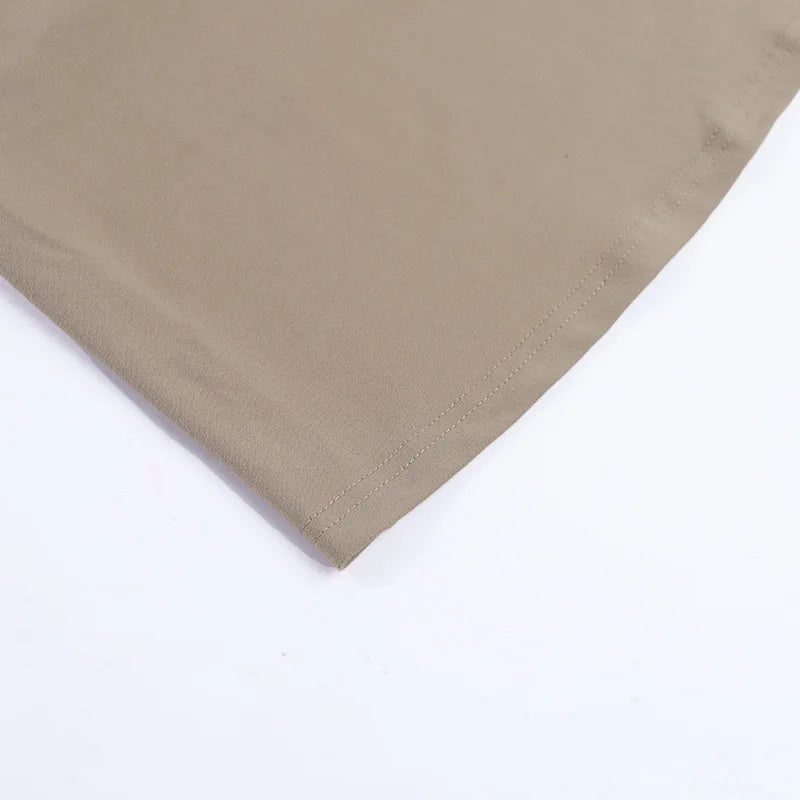 Khaki Halter Cut-Out Maxi Dress for Elegant Parties