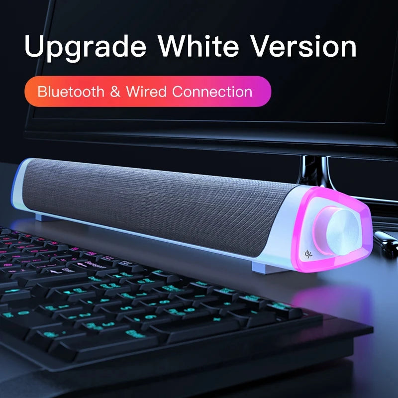Bluetooth Computer Speaker Bar with Subwoofer