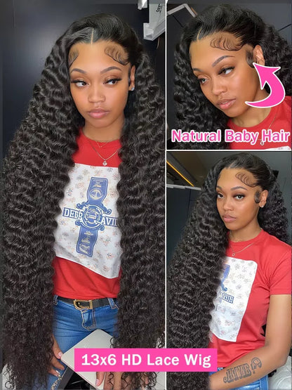 30 Inch Burmese Raw Curly Lace Front Human Hair Wig