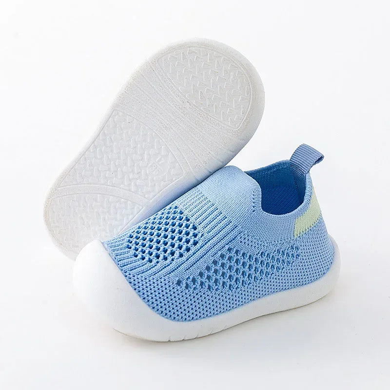 Breathable Mesh Knit Baby Sneakers for Toddlers