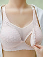 Front Button Nursing Bra for Comfortable Breastfeeding