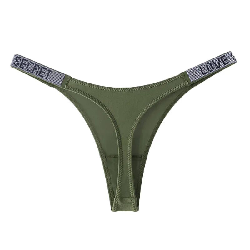 Low Waist G-String Panties for Women in Polyester