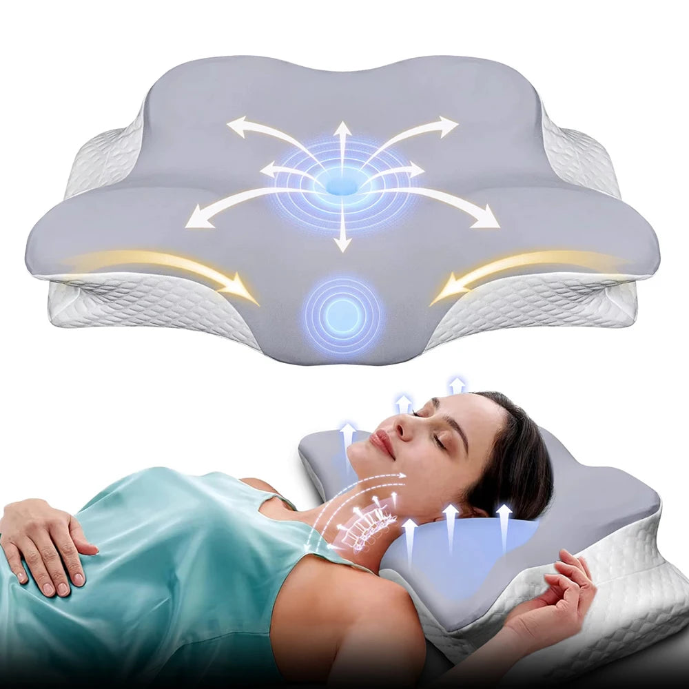 Memory Foam Butterfly Shaped Neck Pillow