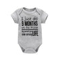 Funny I Just Did 9 Months Bodysuit for Infants