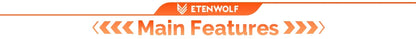 ETENWOLF ZEPHYR S3 Portable Tire Inflator 160 PSI