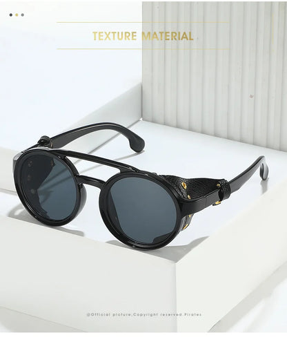 Retro Round Sunglasses for Men and Women UV400