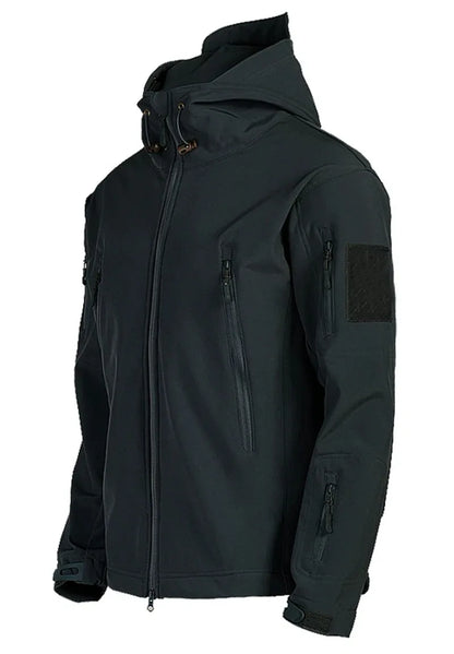Men's Hooded Tactical Waterproof Bomber Jacket