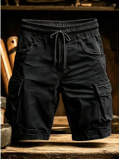 Men's Casual Cotton Bermuda Shorts Plus Size
