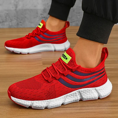 Men's Breathable Platform Running Sneakers