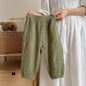 Summer Thin Solid Color Anti Mosquito Pants for Kids