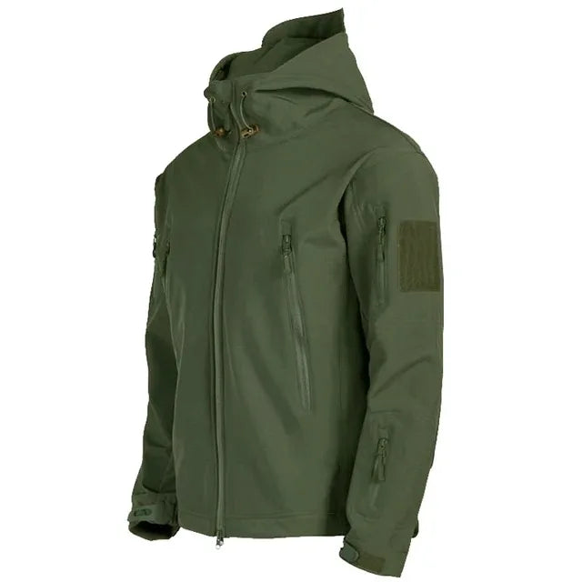 Men's Hooded Tactical Waterproof Bomber Jacket
