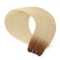 30 Inch Bone Straight Synthetic Hair Bundles Piano Blonde Ombre