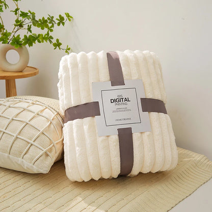 Coral Velvet Blanket Plush Soft Warm Throw
