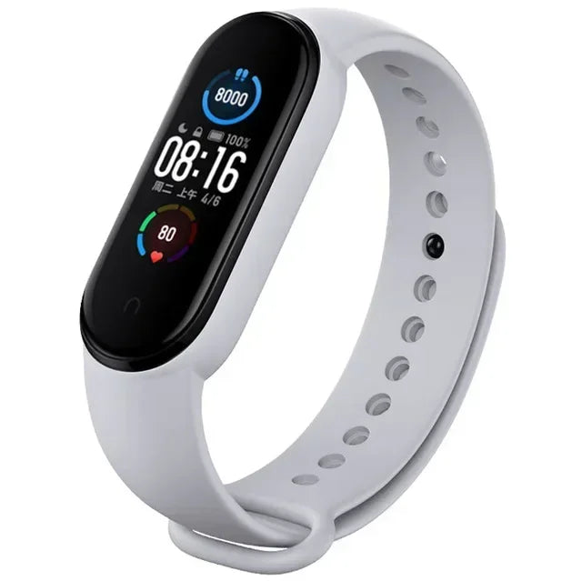 Silicone Watch Strap for Xiaomi Mi Band 3 4 5 6 7