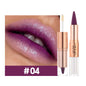 Waterproof Matte Black Lipstick and Lipgloss Duo
