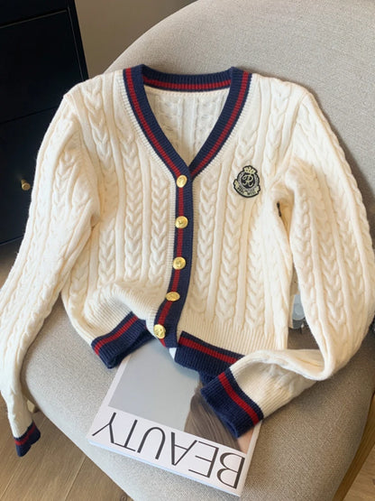 Cashmere V Neck Pullover Knitwear Jumper for Women