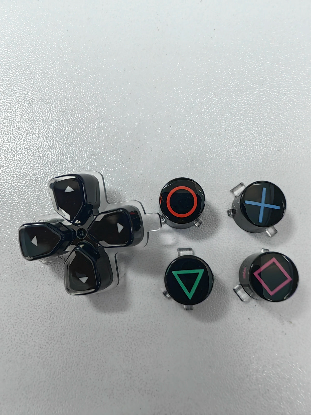 Customized PS5 Button with Shell and Retro Style