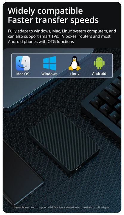 External Portable Hard Drive 1TB USB 3.0 for PC and Console