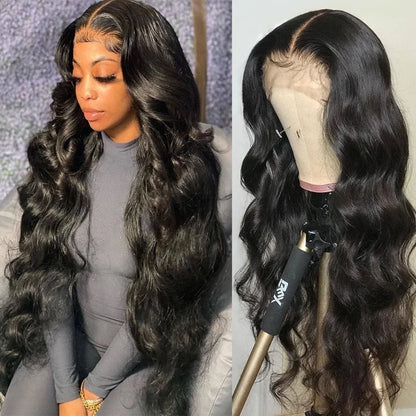 Body Wave Lace Front Wig Human Hair 200 Density
