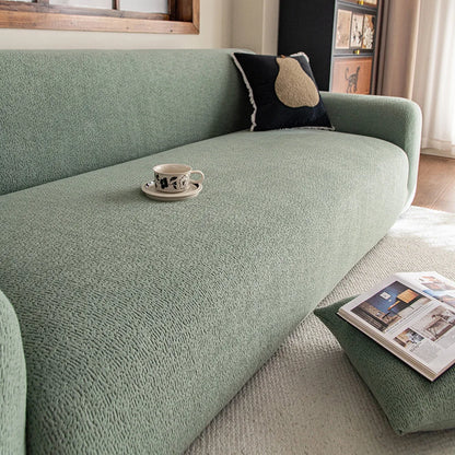 Adjustable Velvet Sofa Cover for L Shape Couch