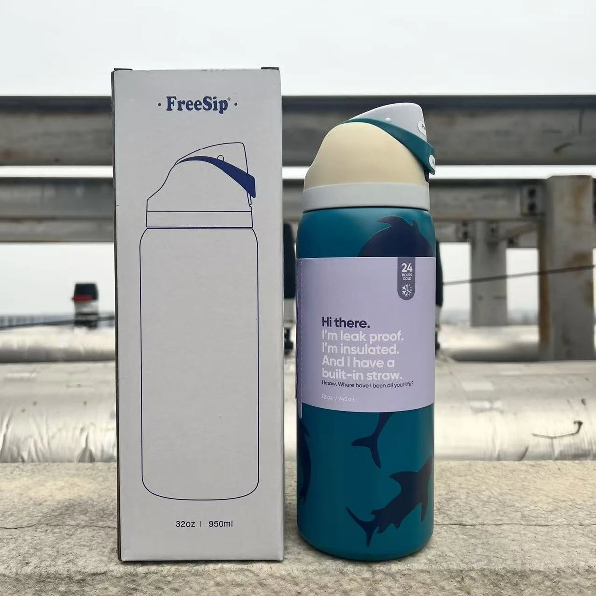 32oz Stainless Steel Vacuum Insulated Water Bottle