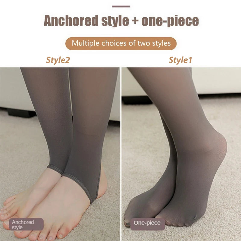 Women's Thermal Fleece Leggings for Winter Wear