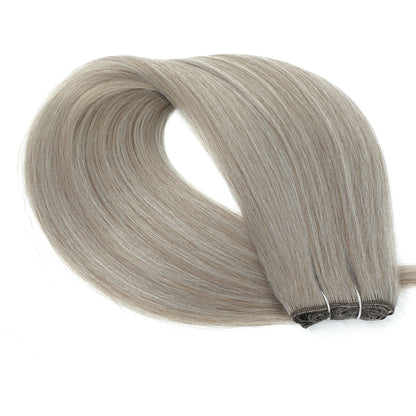 30 Inch Bone Straight Synthetic Hair Bundles Piano Blonde Ombre