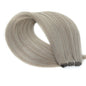 30 Inch Bone Straight Synthetic Hair Bundles Piano Blonde Ombre