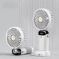 Portable Rechargeable Handheld Fan with LED Display