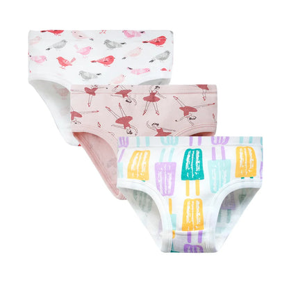 Children's Girls Cotton Unicorn Print Panties
