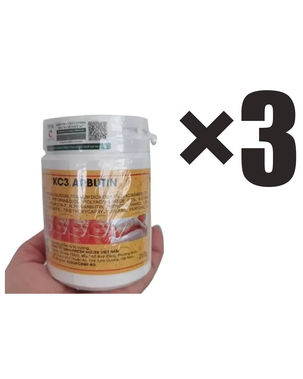 Whitening Body Cream (200g) -3-in-1