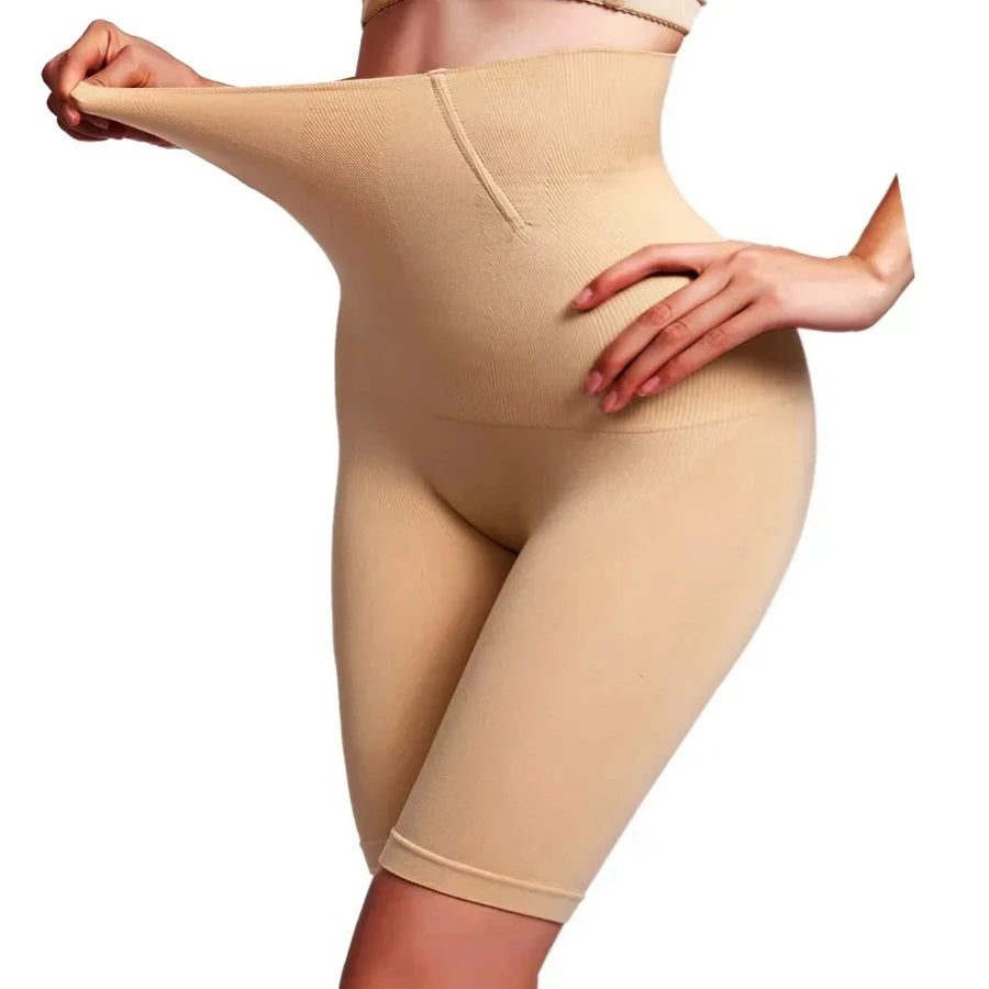 YBFDO Women's High Waist Shaper Pants Slim Shorts