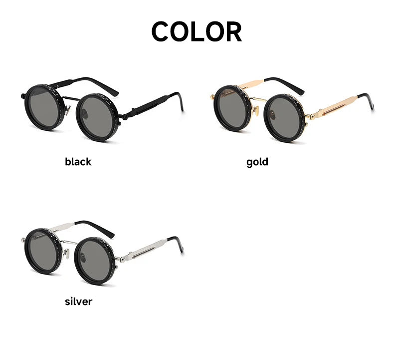 Polarized Round Sunglasses for Outdoor Use