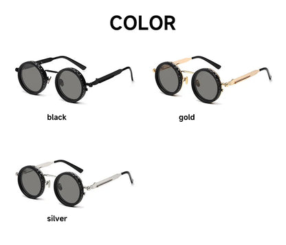 Polarized Round Sunglasses for Outdoor Use