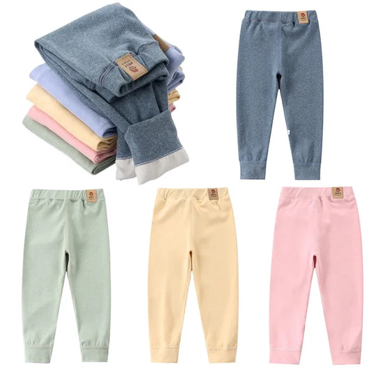 Children's Fleece Velvet Leggings for Winter